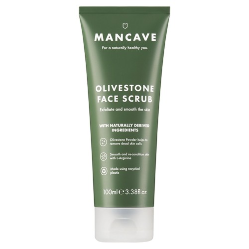 ManCave Olive Stone Face Scrub