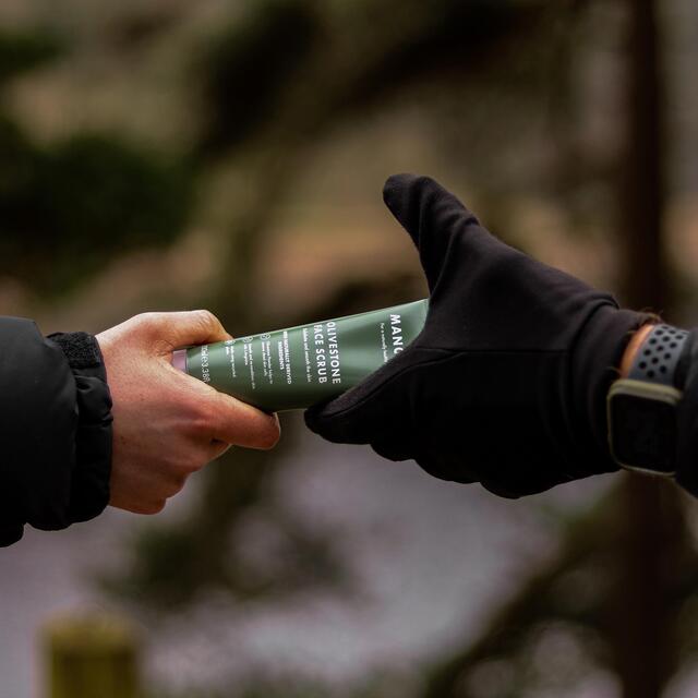 ManCave Olive Stone Face Scrub thumbnail 3