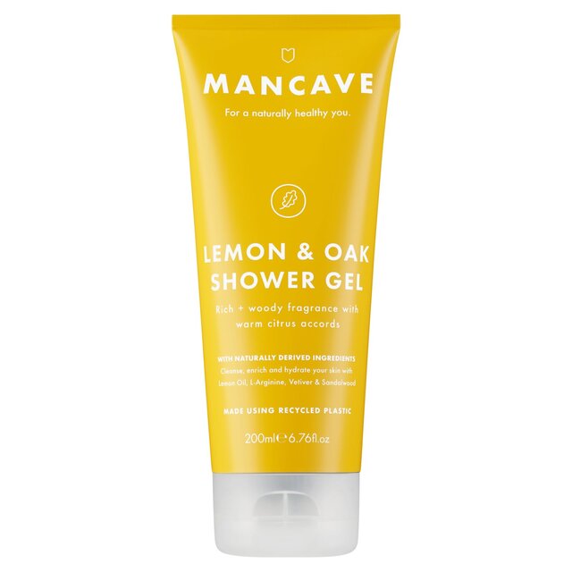 ManCave Lemon & Oak Shower Gel