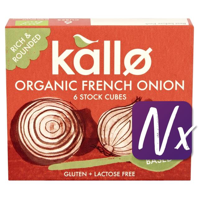 Kallo Organic French Onion Stock Cubes