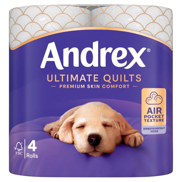 Andrex Ultimate Quilts Toilet Roll thumbnail 2