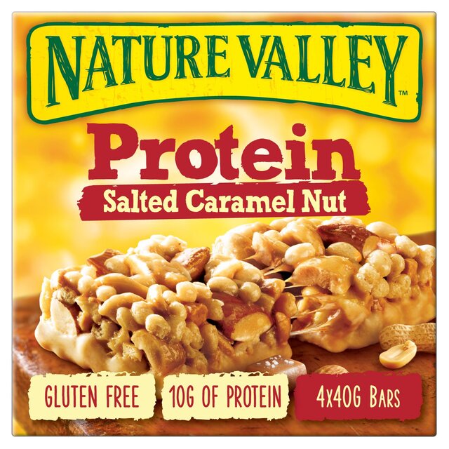 Nature Valley Protein Salted Caramel Nut Cereal Bars thumbnail 2