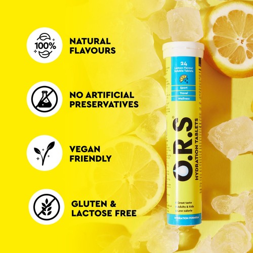 ORS Lemon Hydration Tablets thumbnail 2