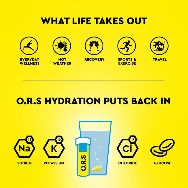 O.R.S Lemon Hydration Tablets thumbnail 4