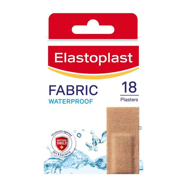 Elastoplast Flexible Fabric Waterproof Plasters 18s