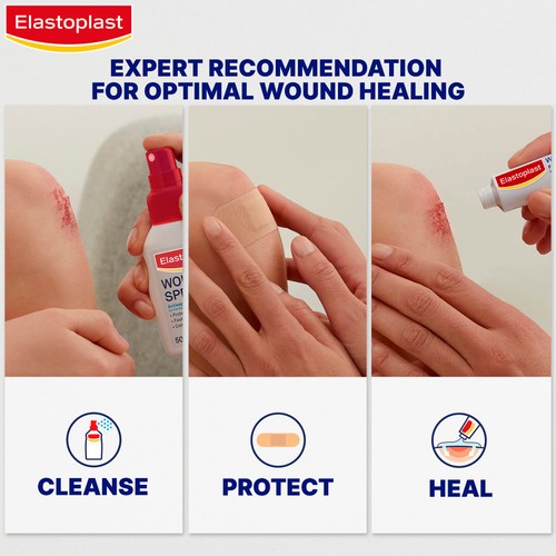 Elastoplast Fabric Plasters Knee & Elbow  thumbnail 5