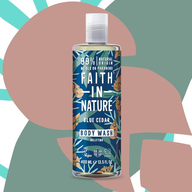 Faith in Nature For Men Blue Cedar Body Wash thumbnail 3