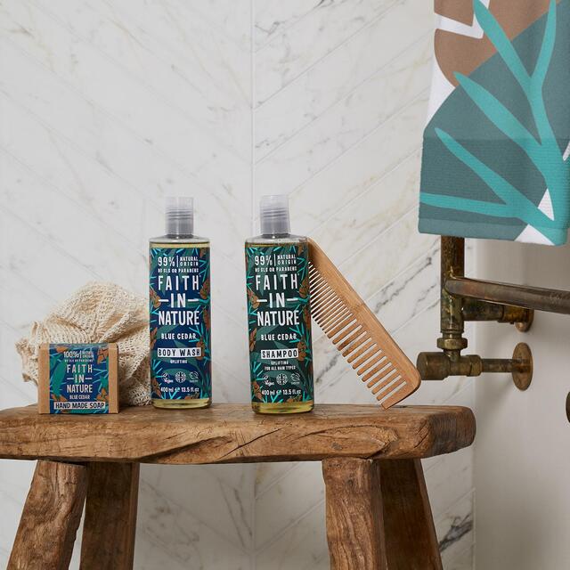 Faith in Nature For Men Blue Cedar Body Wash thumbnail 4