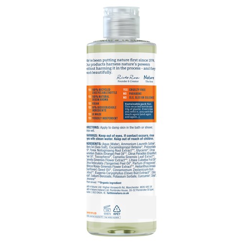 Faith in Nature Grapefruit & Orange Body Wash thumbnail 2