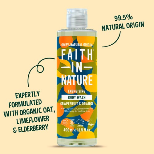 Faith in Nature Grapefruit & Orange Body Wash thumbnail 6