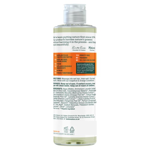 Faith in Nature Grapefruit & Orange Shampoo thumbnail 2