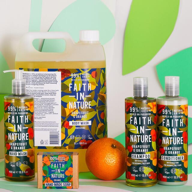 Faith in Nature Grapefruit & Orange Shampoo thumbnail 5