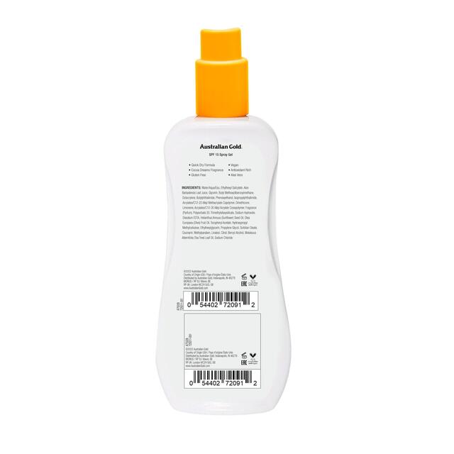 Australian Gold SPF 15 Sunscreen Clear Spray thumbnail 3