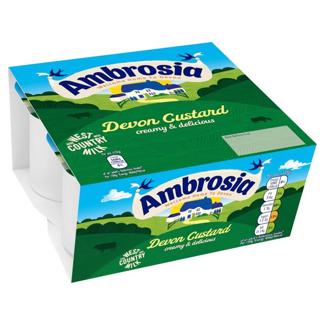 Ambrosia Devon Custard Pots thumbnail 2