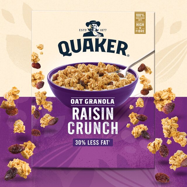 Quaker Oat Granola Raisin Cereal thumbnail 3