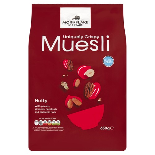Mornflake Extra Crispy Notoriously Nutty Muesli