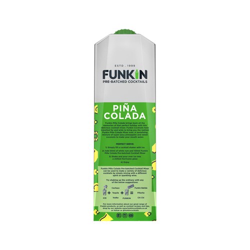 Funkin Pina Colada Cocktail Mixer  thumbnail 2