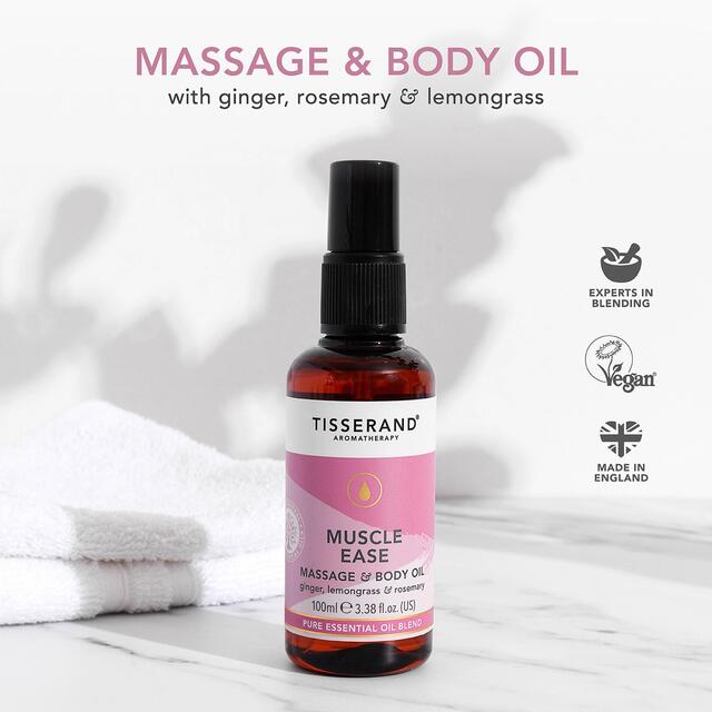Tisserand Muscle Ease Massage & Body Oil thumbnail 2