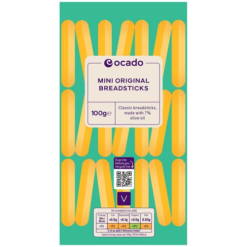 Ocado Original Mini Breadsticks thumbnail 2