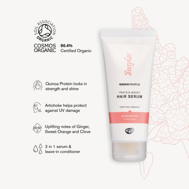 Green People Organic Protein Boost Hair Serum thumbnail 4