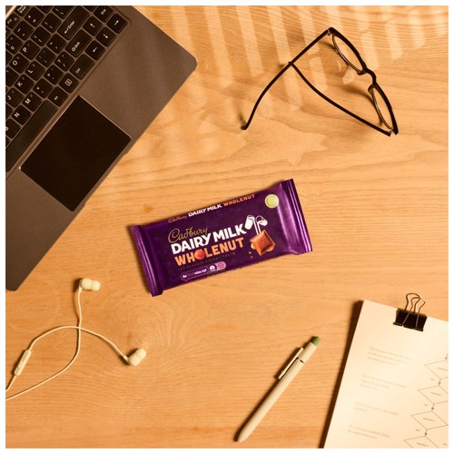 Cadbury Dairy Milk Whole Nut Chocolate Bar thumbnail 4