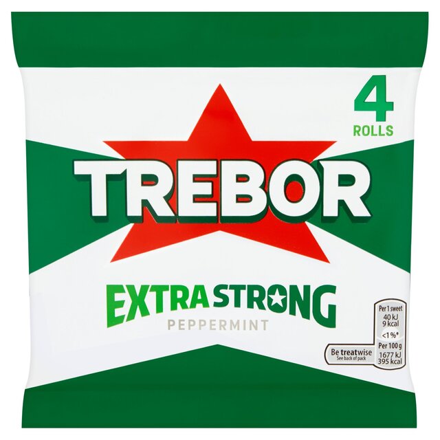 Trebor Extra Strong Peppermint Mint Rolls