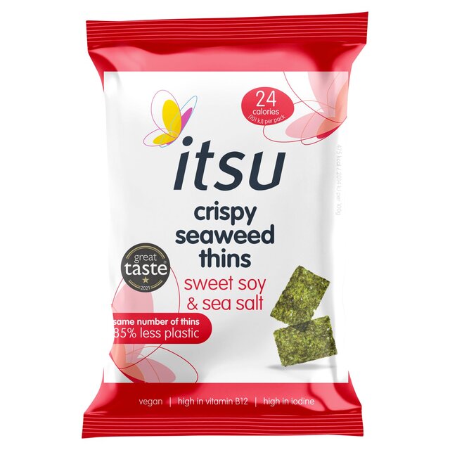 itsu Seaweed Thins Sweet Soy & Sea Salt