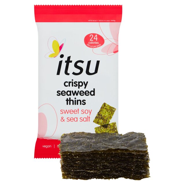 itsu Seaweed Thins Sweet Soy & Sea Salt thumbnail 2