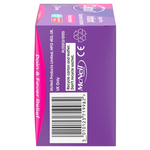Calpol Infant Sugar Free Suspension Sachets Strawberry 2+ Months thumbnail 5