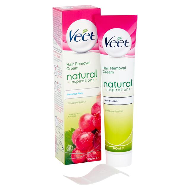 Veet Natural Hair Removal Cream Sensitive