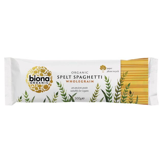 Biona Organic Spelt Wholegrain Spaghetti Pasta