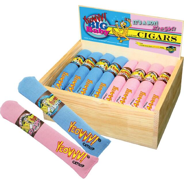 Yeowww Blue Cigar Cat Toy thumbnail 2