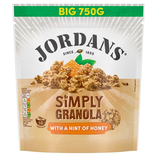 Jordans Simply Granola with a Hint of Honey Breakfast Cereal