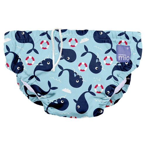 Bambio Mio Reusable Swim Nappy 1-2 Years Large Whale thumbnail 2