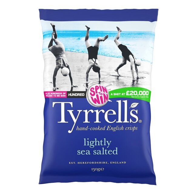 Tyrrells Lightly Sea Salted Sharing Crisps thumbnail 2