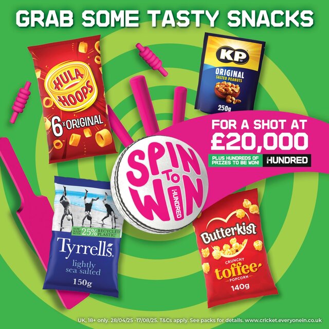 Tyrrells Lightly Sea Salted Sharing Crisps thumbnail 3