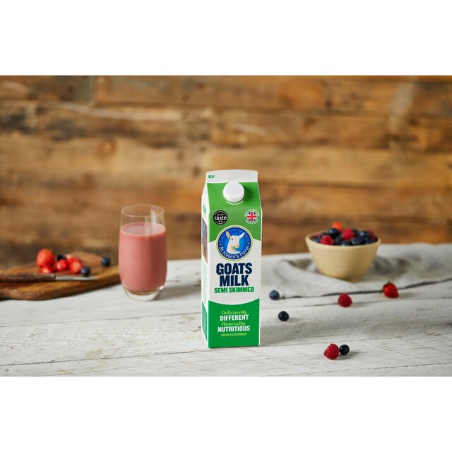 St Helen's Farm Semi Skimmed Goats Milk thumbnail 3