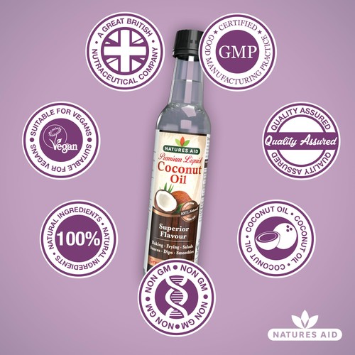 Natures Aid Coconut Oil thumbnail 4