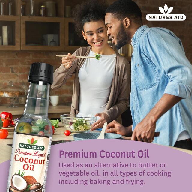 Natures Aid Coconut Oil thumbnail 2