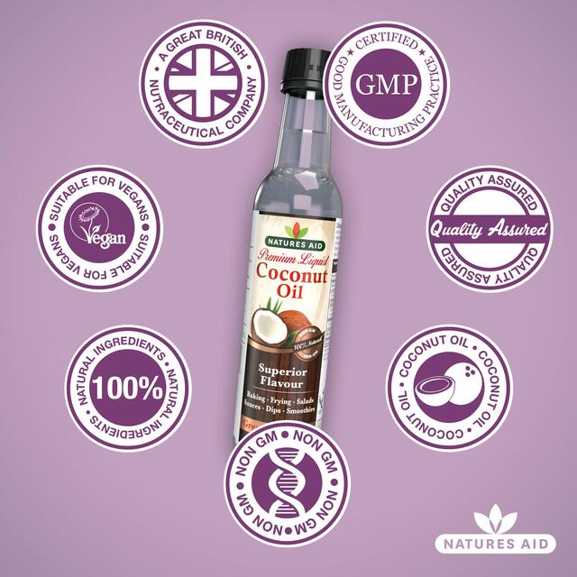 Natures Aid Coconut Oil thumbnail 4