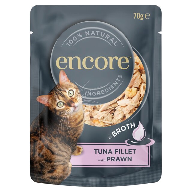Encore Tuna & Prawn Cat Pouch