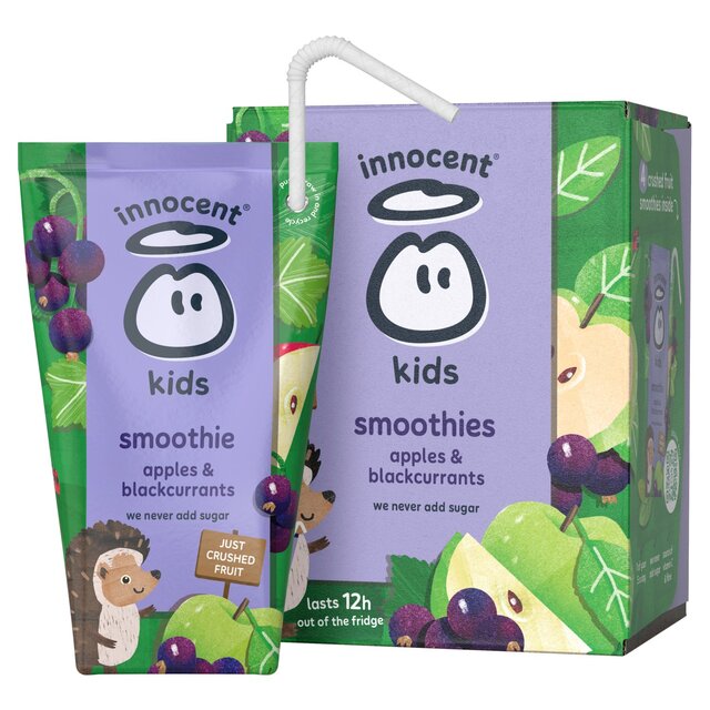 Innocent Kids Apples & Blackcurrants Smoothies