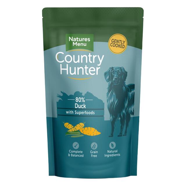 Natures Menu Country Hunter Duck Wet Dog Food Pouches thumbnail 2