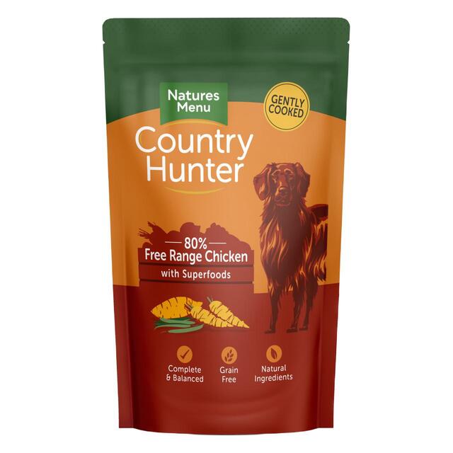 Natures Menu Country Hunter Chicken Wet Dog Food Pouches thumbnail 2