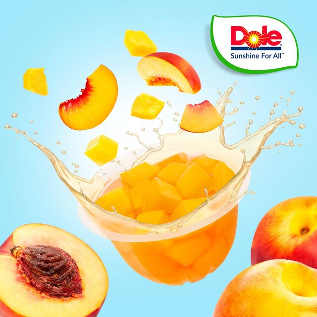 Dole Peaches In Juice Fruit Pots Multipack thumbnail 8