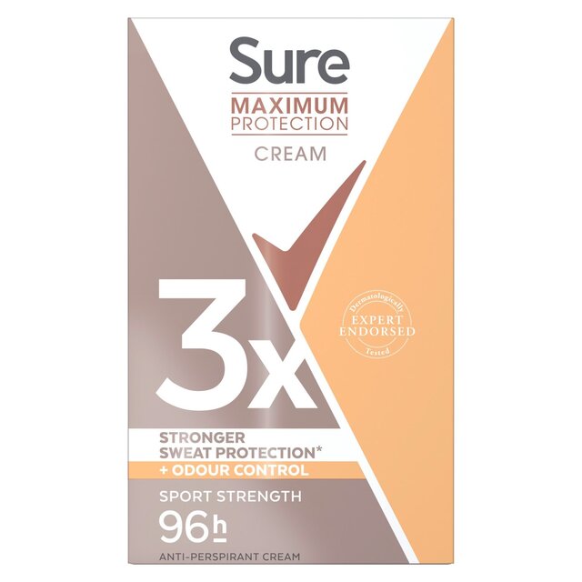 Sure Women Maximum Protection Sports Anti-Perspirant Deodorant Cream thumbnail 5