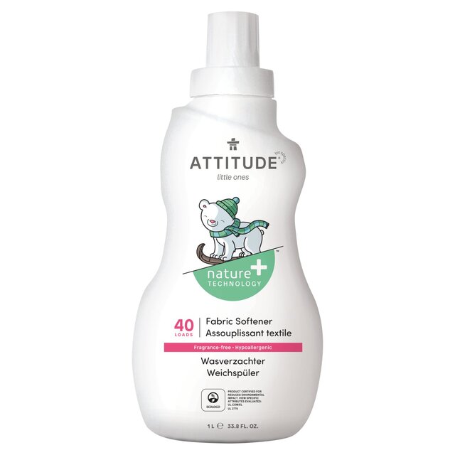 Attitude Little Ones Fabric Softener Fragrance Free 40 Loads thumbnail 2