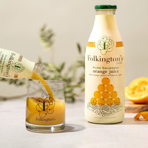 Folkington's Juices Pure Squeezed Orange Juice thumbnail 2
