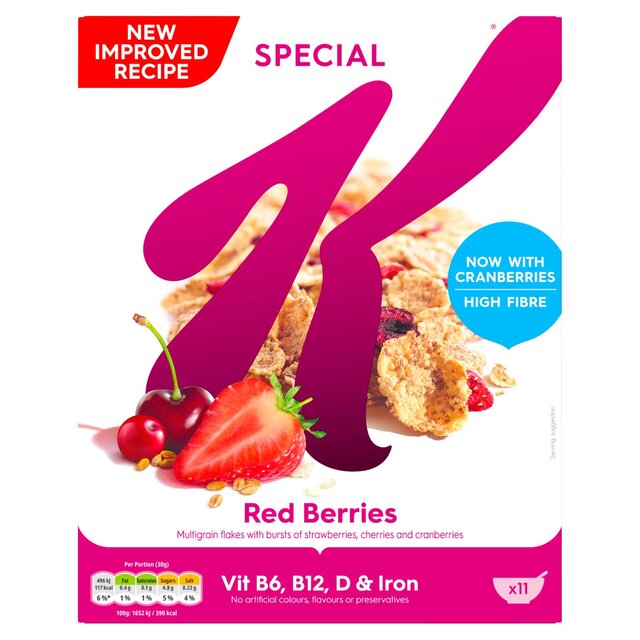 Kellogg's Special K Red Berries Breakfast Cereal thumbnail 2