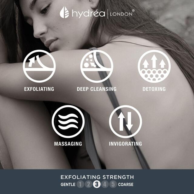 Hydrea London Classic Short Handle Body Brush with Natural Bristle thumbnail 4